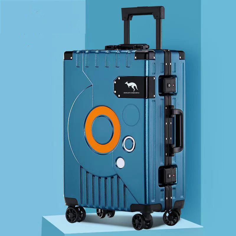 Spinner Wheel Rolling Suitcase 20 Inch - Aluminium-Rahmenkoffer für Damen und Herren, 20-Zoll-Handgepäckkoffer,