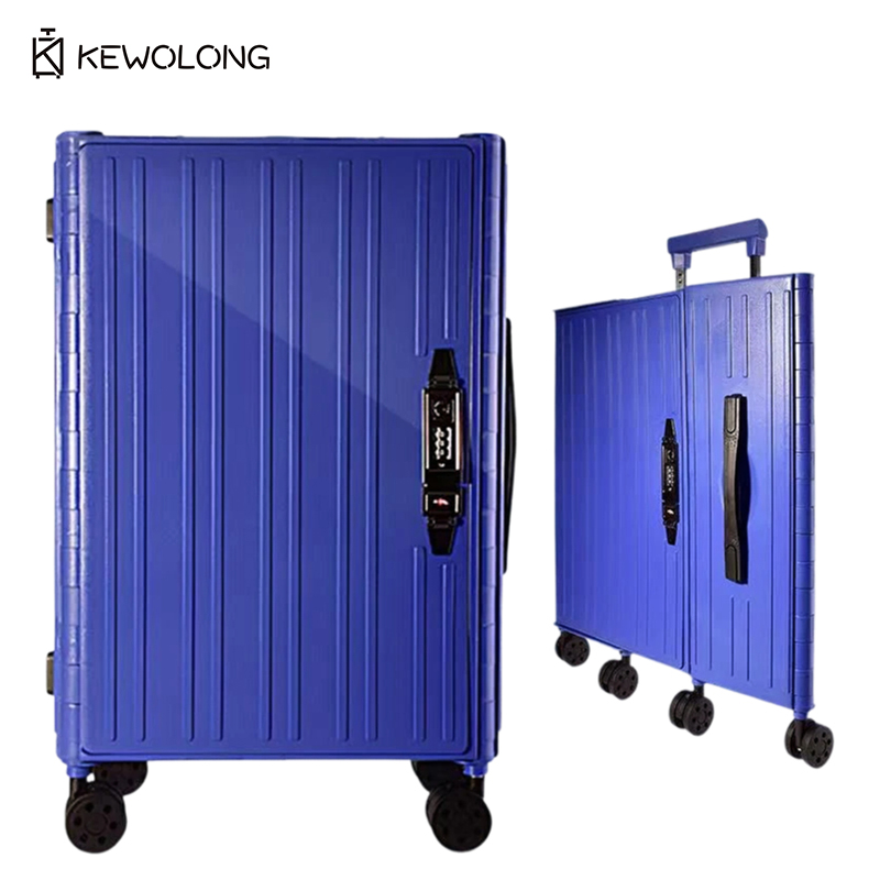 Spinner Wheel Rolling Suitcase 20 Inch - Faltbarer 20-Zoll-Handgepäckkoffer mit TSA-Schloss und Spinner-Rädern,