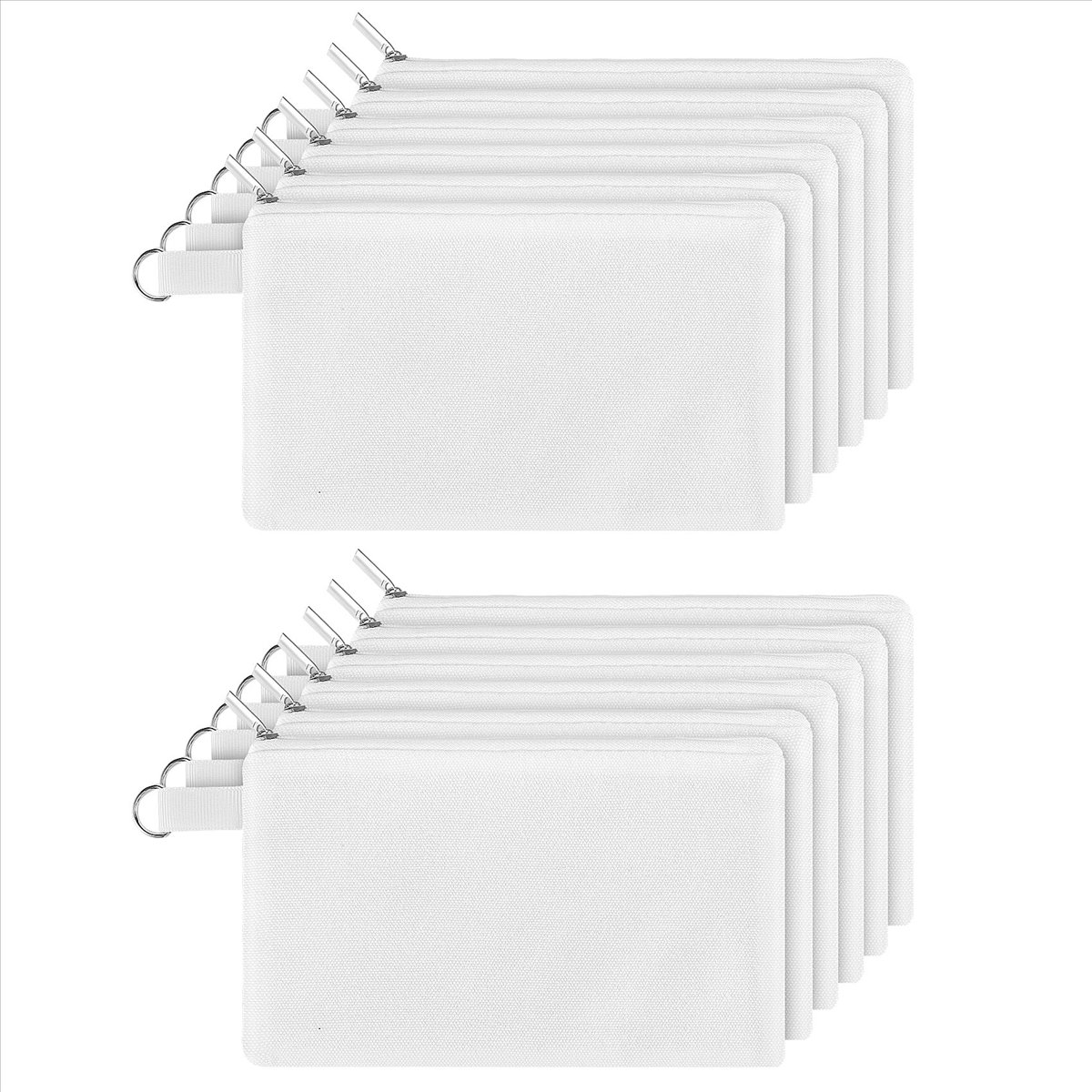 Cosmetic Bags - N82R Kosmetiktaschen, Blanko-Taschen zum Selbstgestalten, Make-up-Taschen,