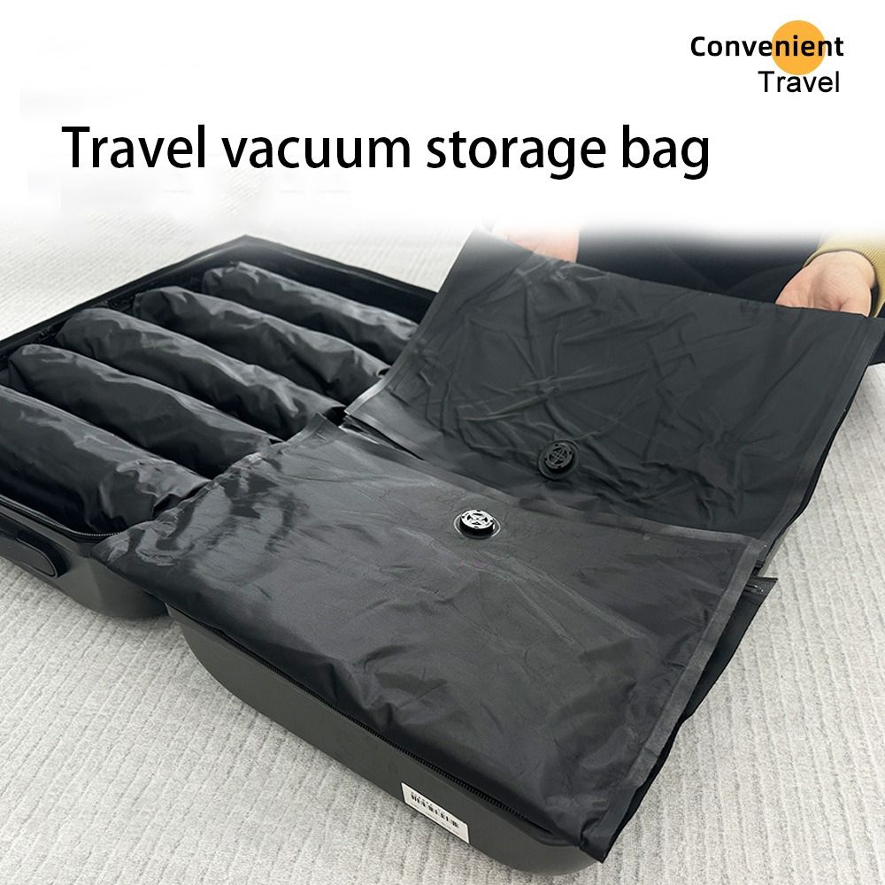 Luggage - Neue Wiederverwendbare Handroll-Vakuumbeutel Staubdichte Platzsparende Vakuum-Kompressionsbeutel