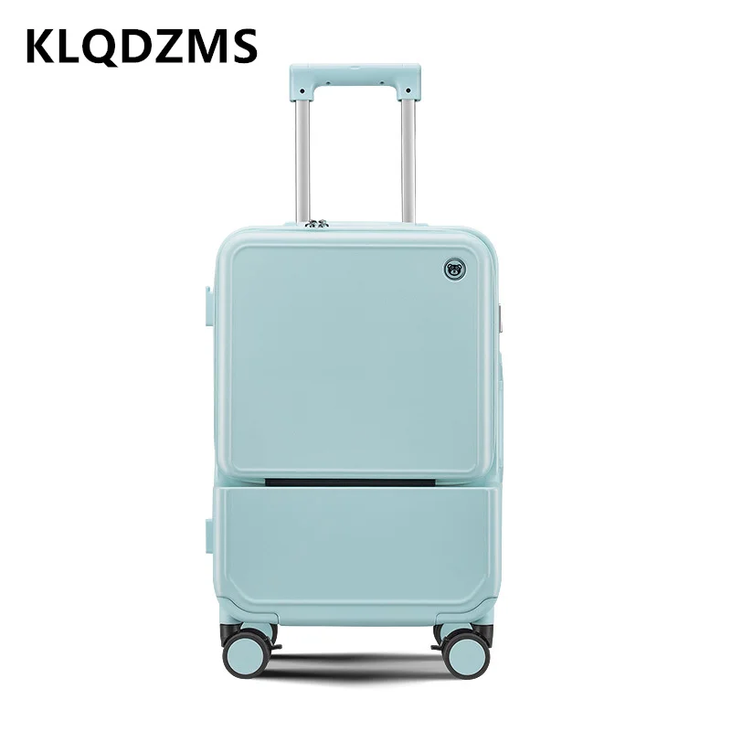 KLQDZMS Koffer mit Aluminiumra – Front Opening Laptop Luggage 24 Inch Bewertung und Preis