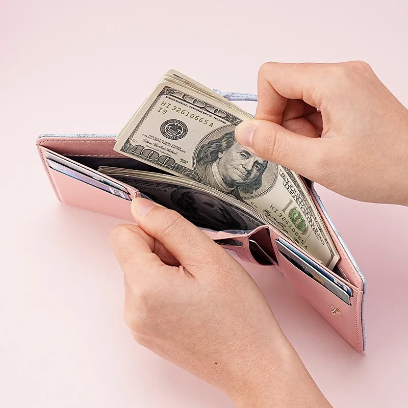 Dreifach-Reißverschluss-Geldbö – Wallets Bewertung und Preis