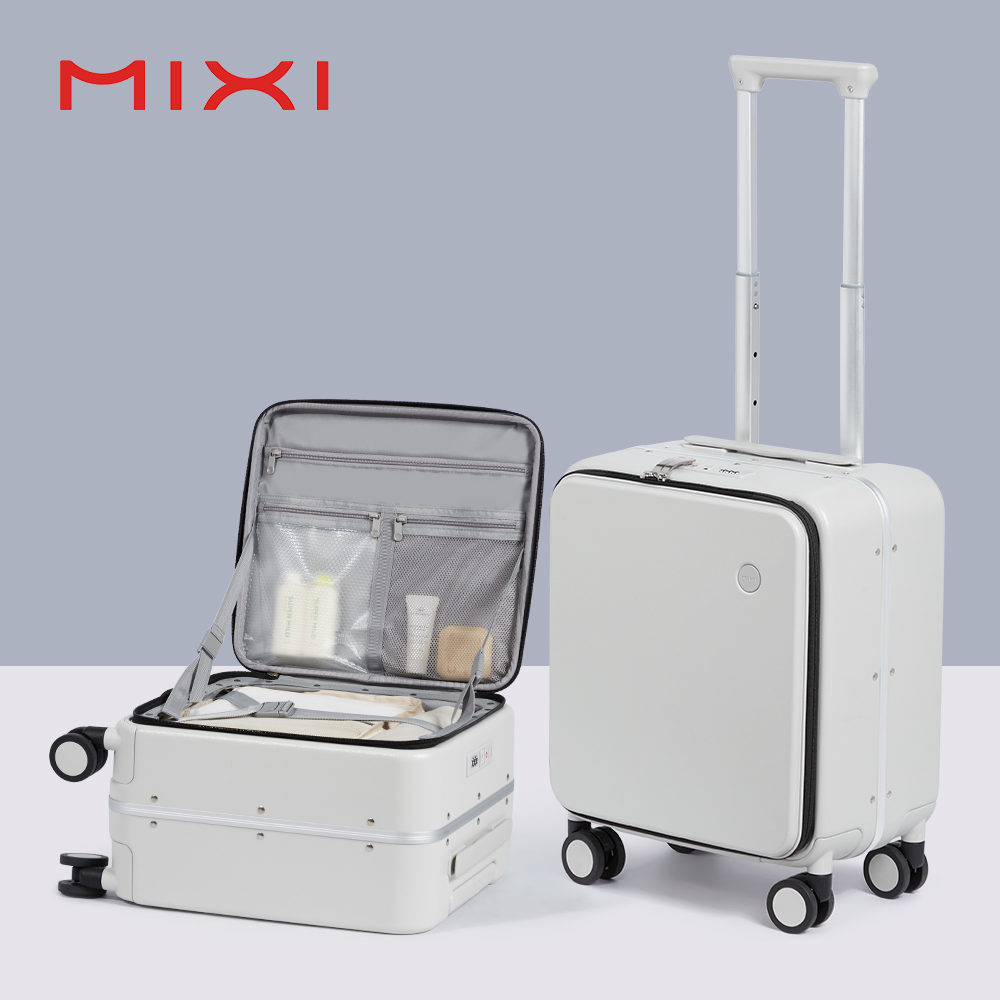 Mixi 14 Zoll Hartschalenkoffer – Aluminum Frame Carry On Luggage Bewertung und Preis