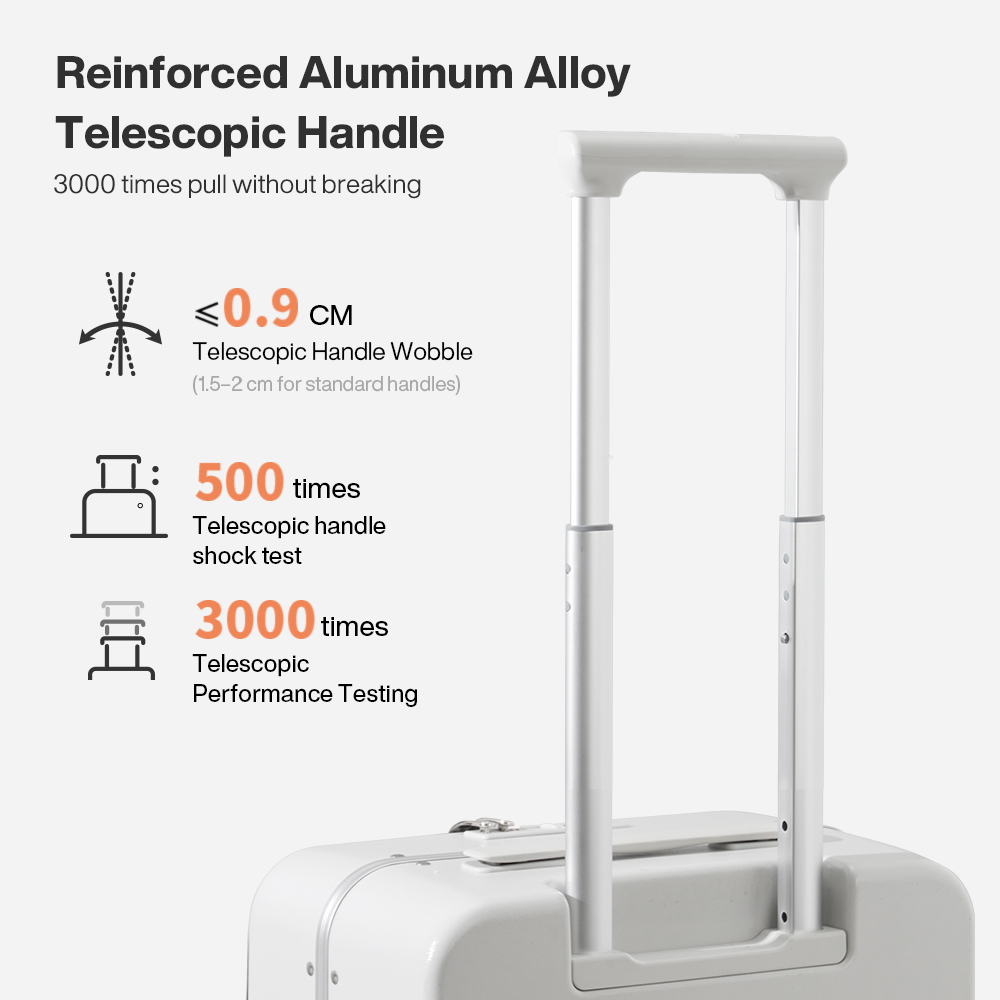 Mixi 14 Zoll Hartschalenkoffer – Aluminum Frame Carry On Luggage Bewertung und Preis