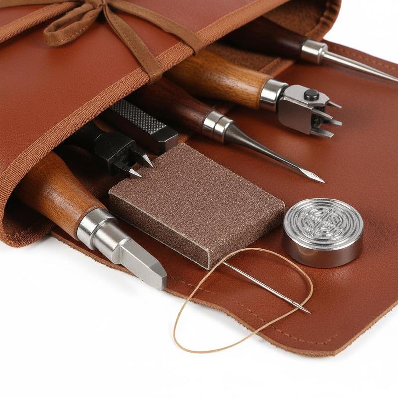 72-teiliges Lederhandwerk-Zube – Handbags Bewertung und Preis