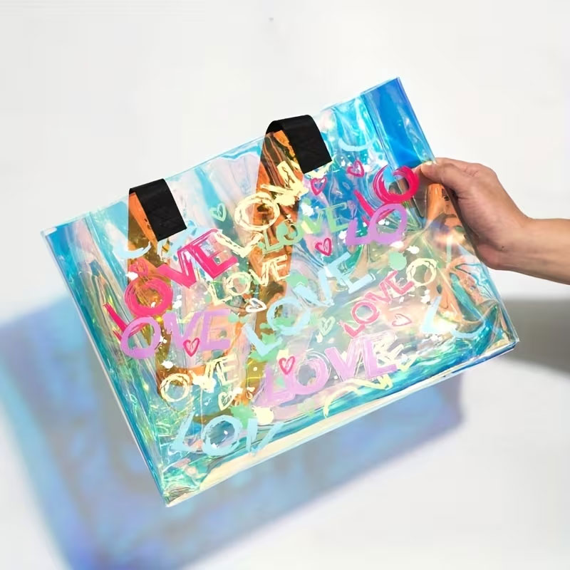 Modische Laserbedruckte Handta – Handbags Bewertung und Preis