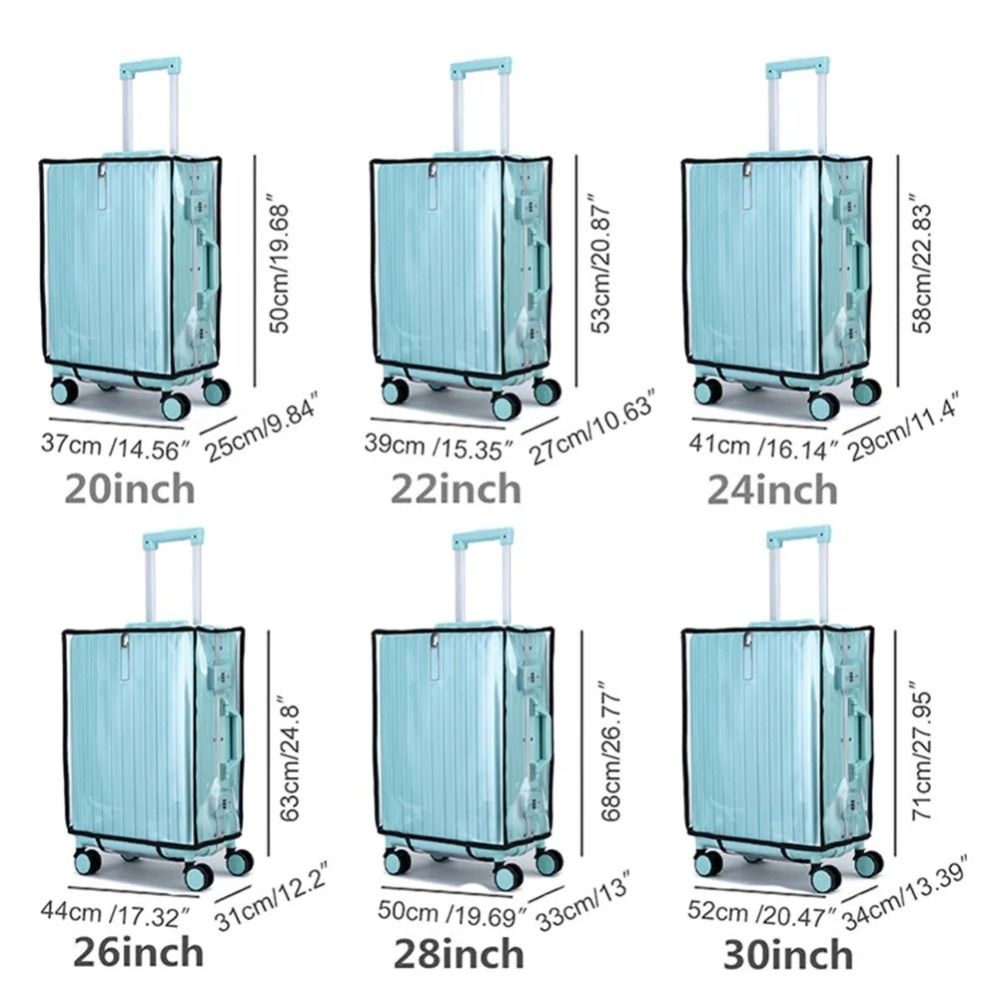 Neuer Reisegepäckschutz aus PV – Luggage Protective Cover Transparent Bewertung und Preis