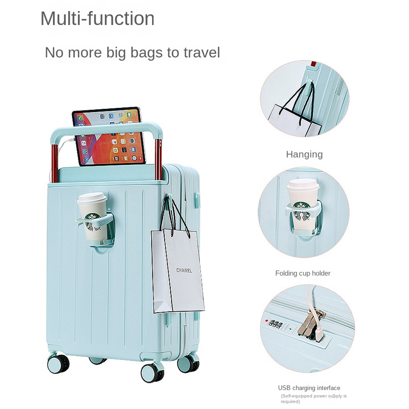 20/24/26 Zoll breiter Reisekof – Spinner Wheel Rolling Suitcase 20 Inch Bewertung und Preis