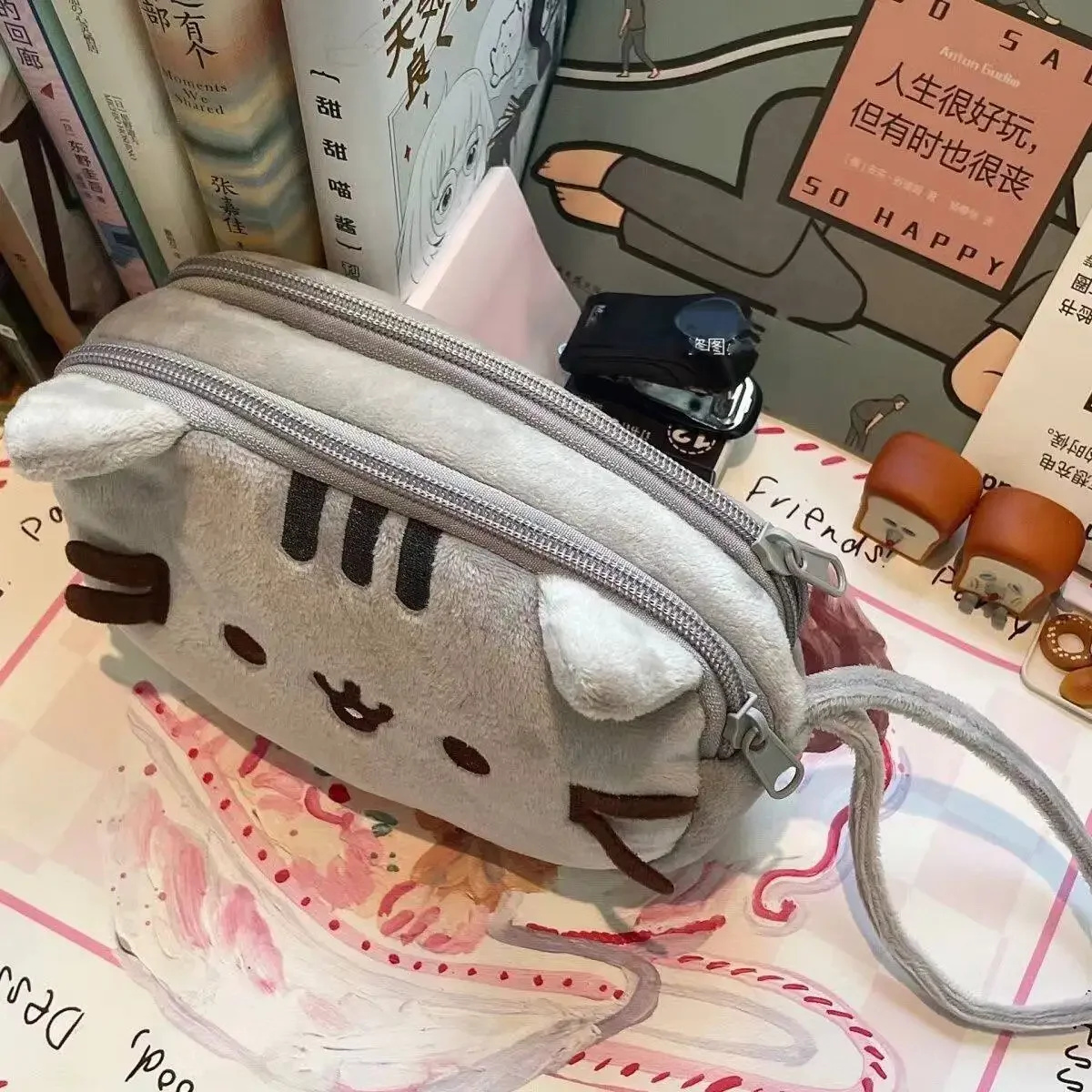 Kawaii Pusheen Dicke Katze Car – Cosmetic Bags Bewertung und Preis