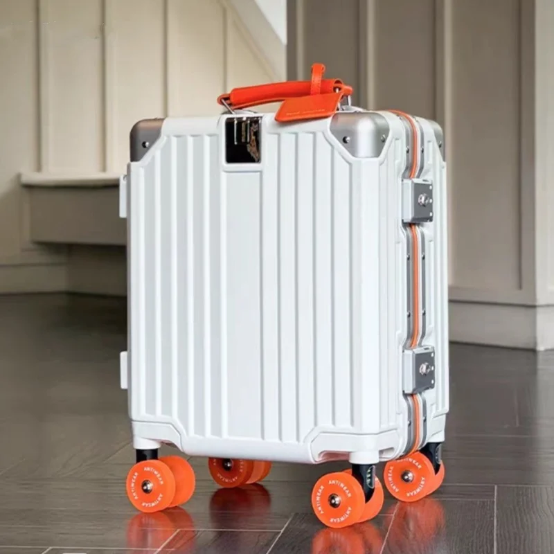 14'' Rollkoffer Leichter Reise – Aluminum Frame Carry On Luggage Bewertung und Preis