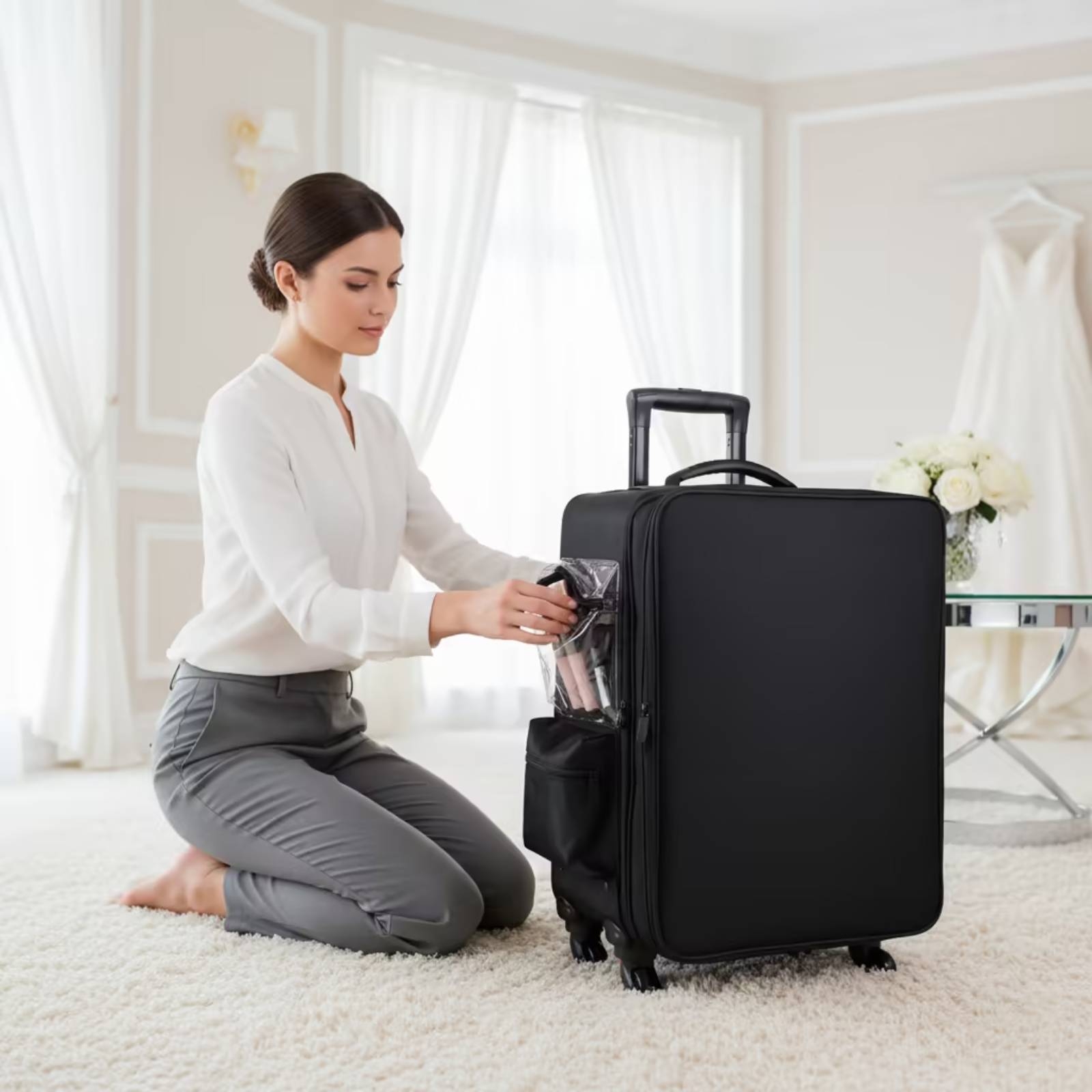 Kosmetikkoffer mit Drehrollen, – Backpacks Bewertung und Preis