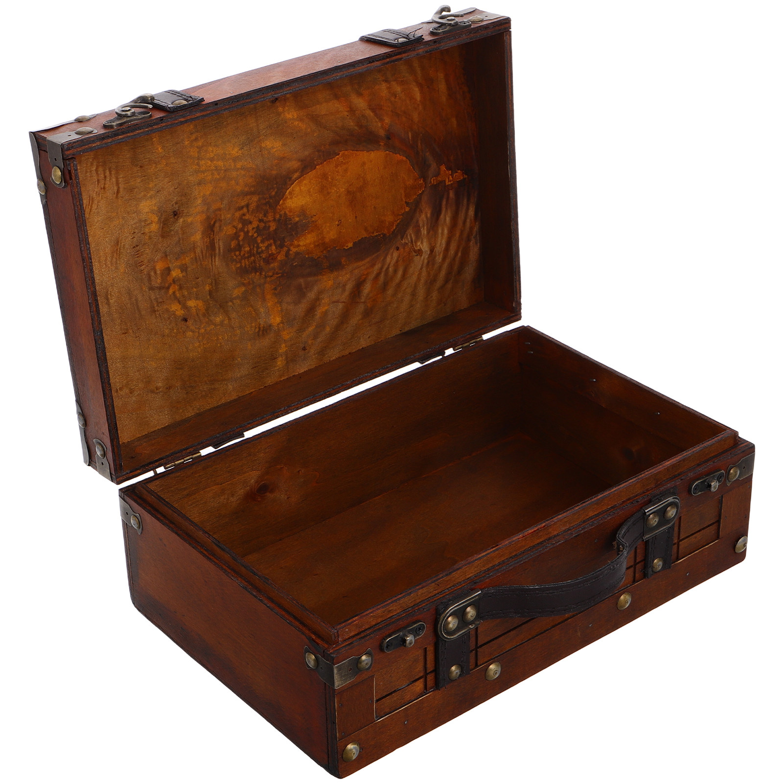 Retro Vintage Holz-Aufbewahrun – Retro Vintage Trunk Suitcase Bewertung und Preis