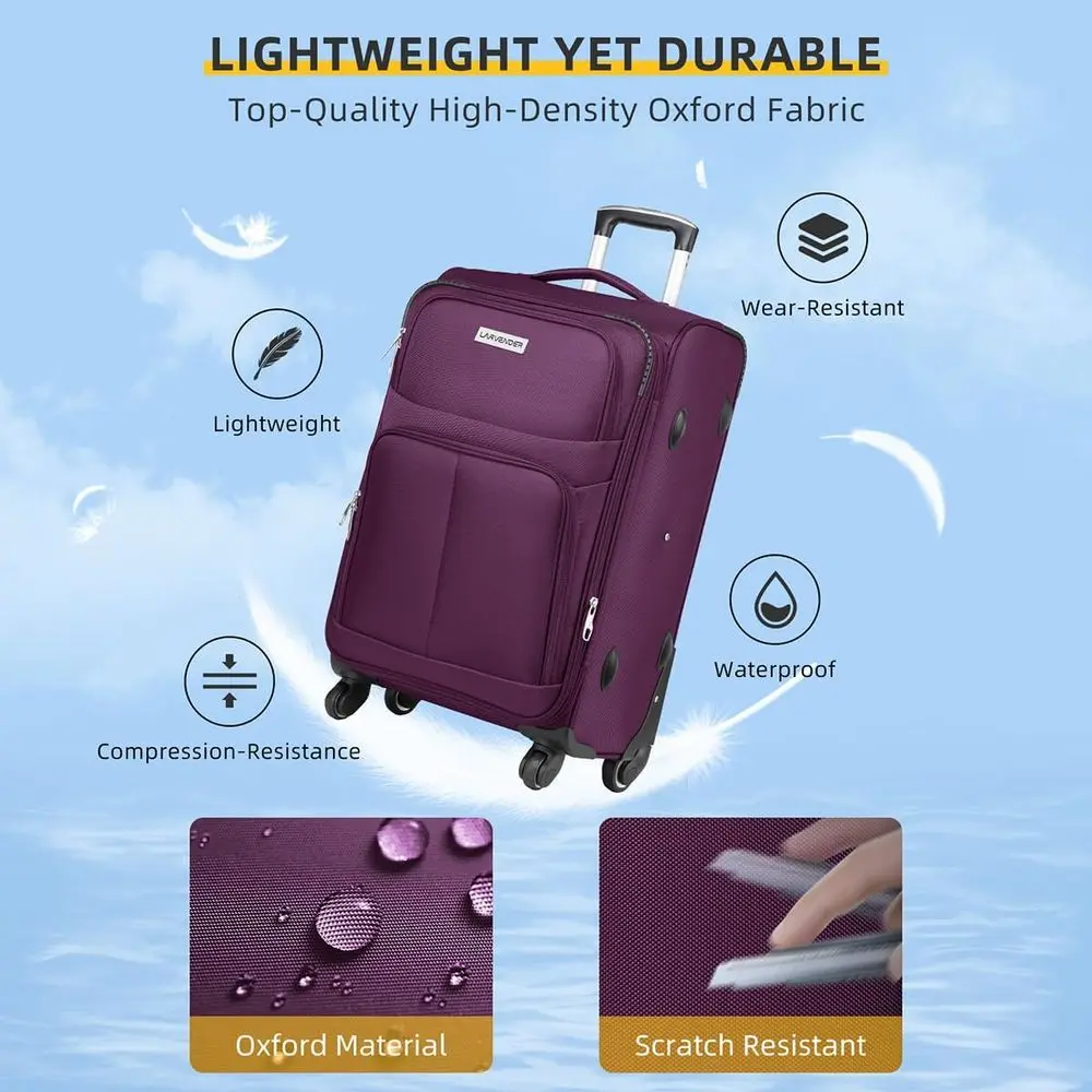 5-teiliges Erweiterbares Koffe – Expandable Hard Shell Luggage Set Bewertung und Preis