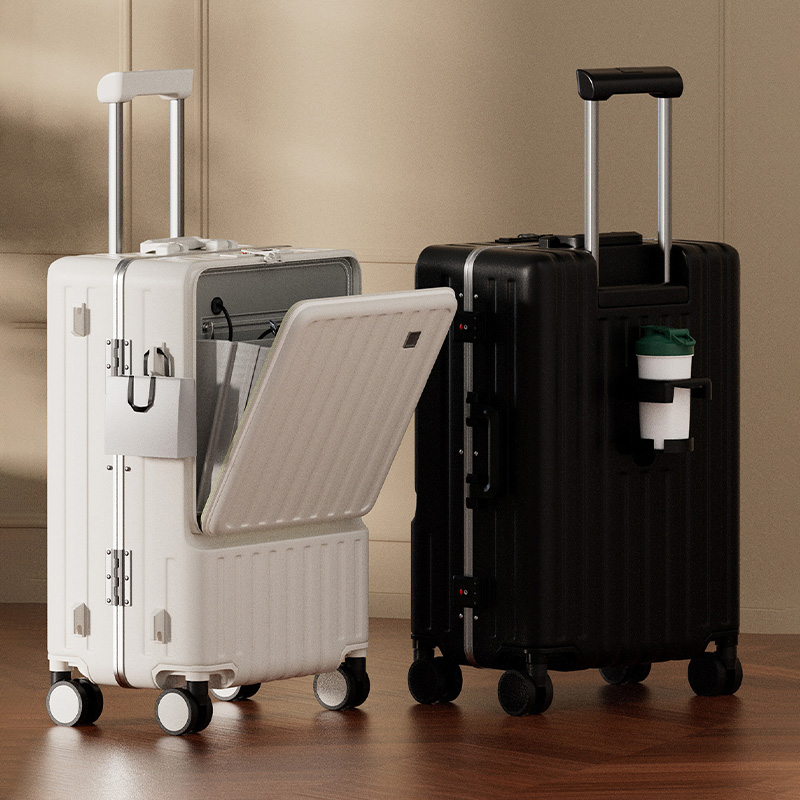 Multifunktionales 20-Zoll- 24- – Aluminum Frame Carry On Luggage Bewertung und Preis