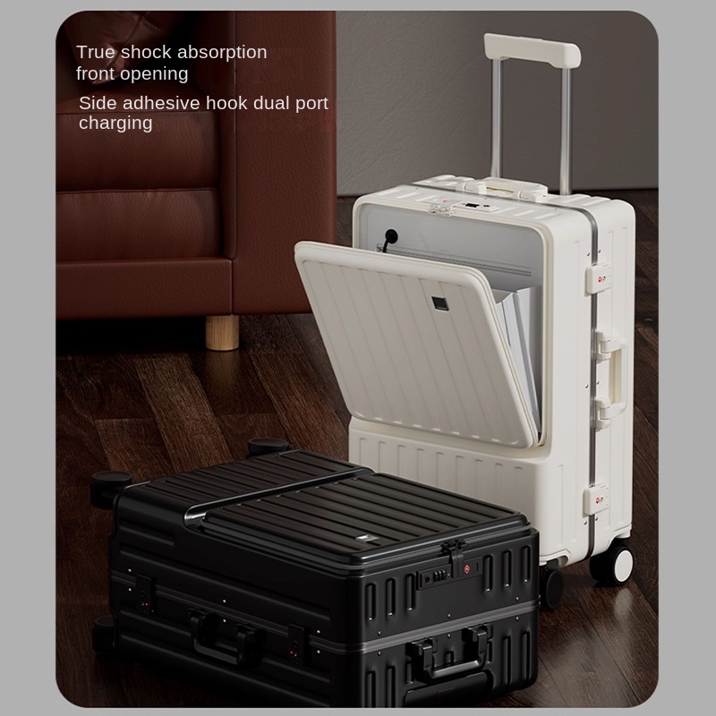 Multifunktionales 20-Zoll- 24- – Aluminum Frame Carry On Luggage Bewertung und Preis
