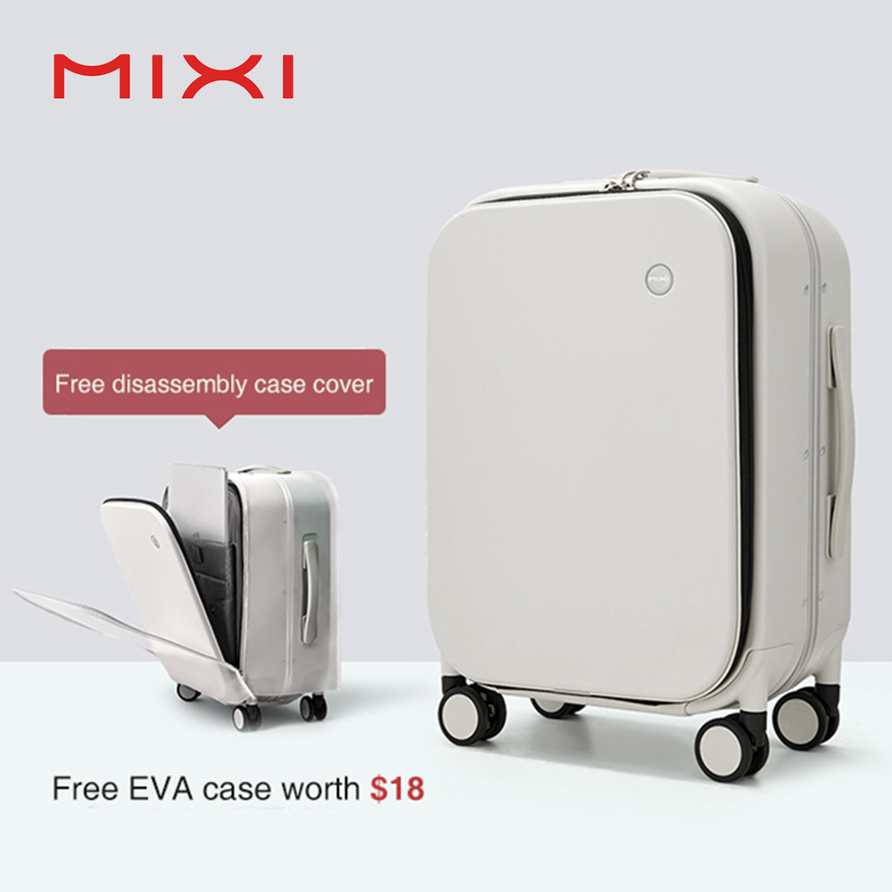 Mixi Patent Design Koffer mit  – Aluminum Frame Carry On Luggage Bewertung und Preis