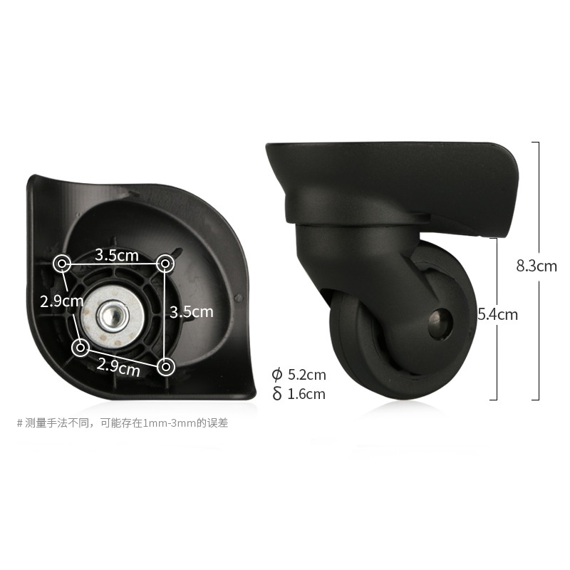 Gepäckräder für Samsonite-Zube – Silent Replacement Luggage Wheels Bewertung und Preis
