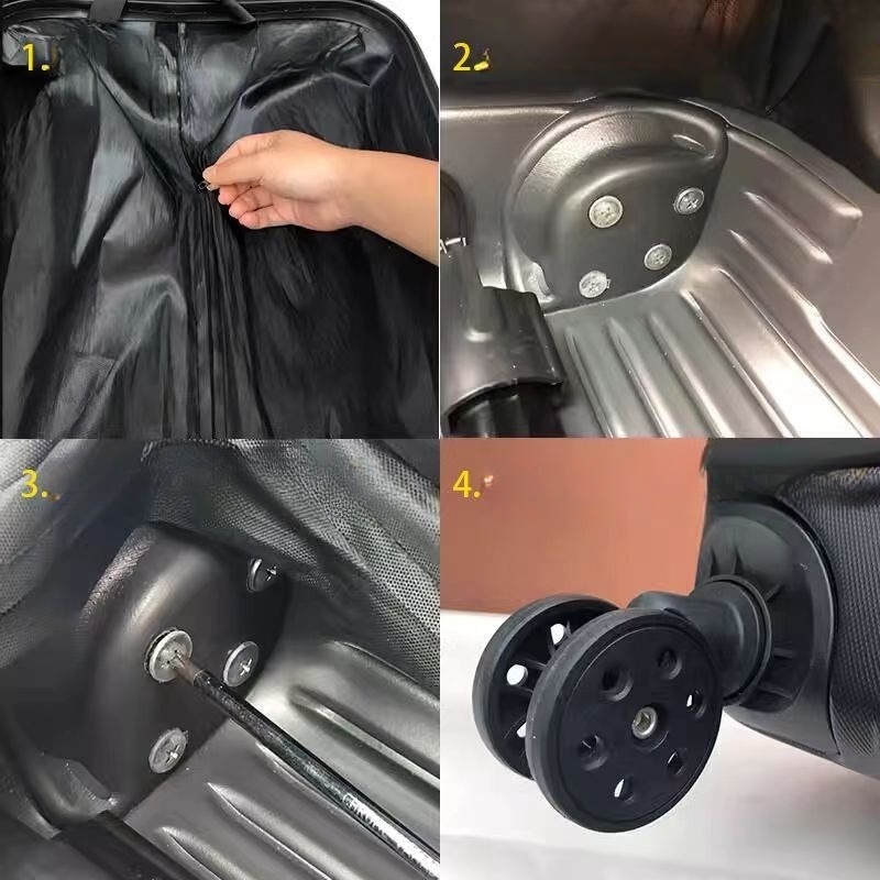 Gepäckräder für Samsonite-Zube – Silent Replacement Luggage Wheels Bewertung und Preis