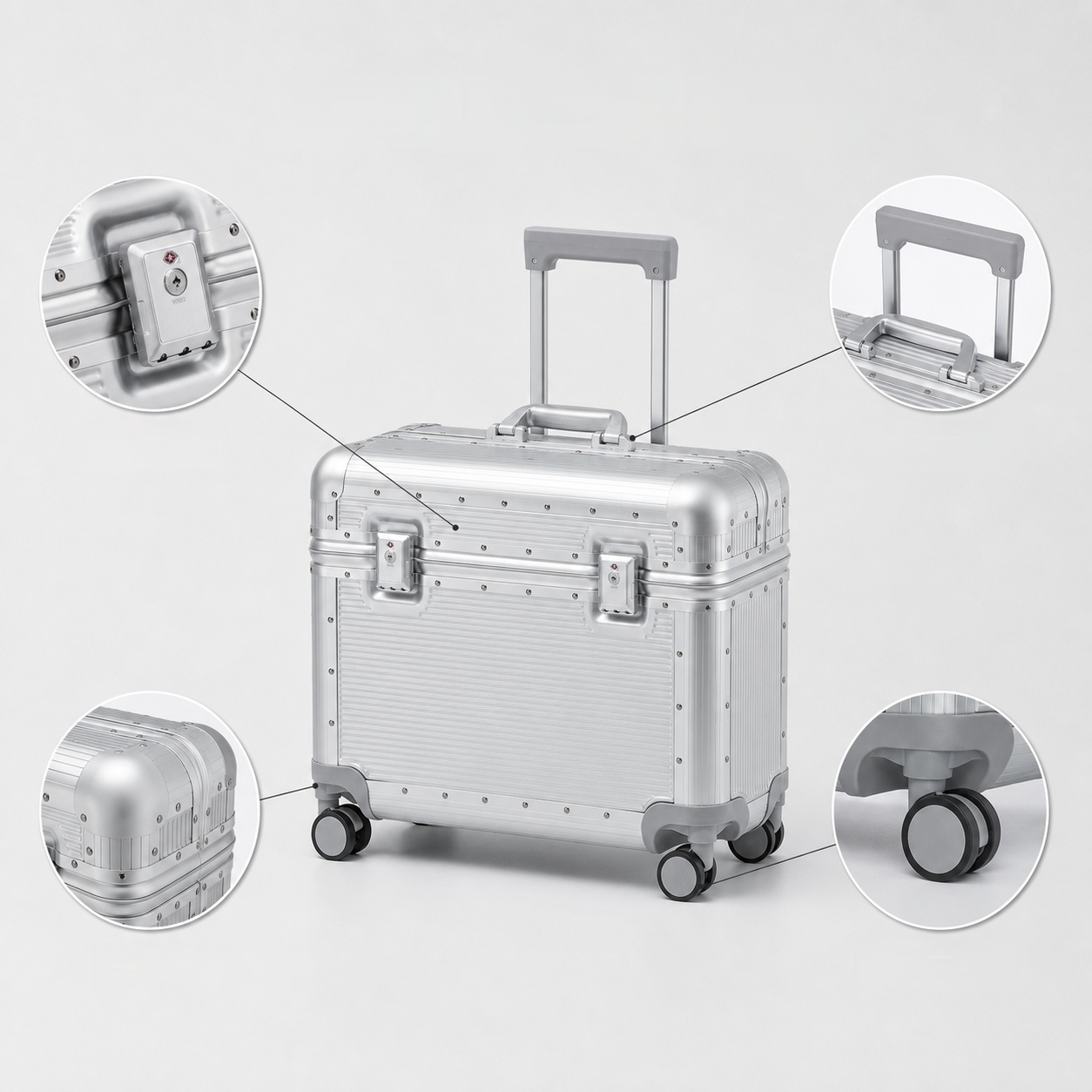 Bunnyfly 20-Zoll PC-Handgepäck – Aluminum Frame Carry On Luggage Bewertung und Preis