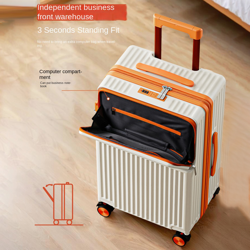 Stilvoller 20- und 24-Zoll-Rei – Front Opening Laptop Luggage 24 Inch Bewertung und Preis