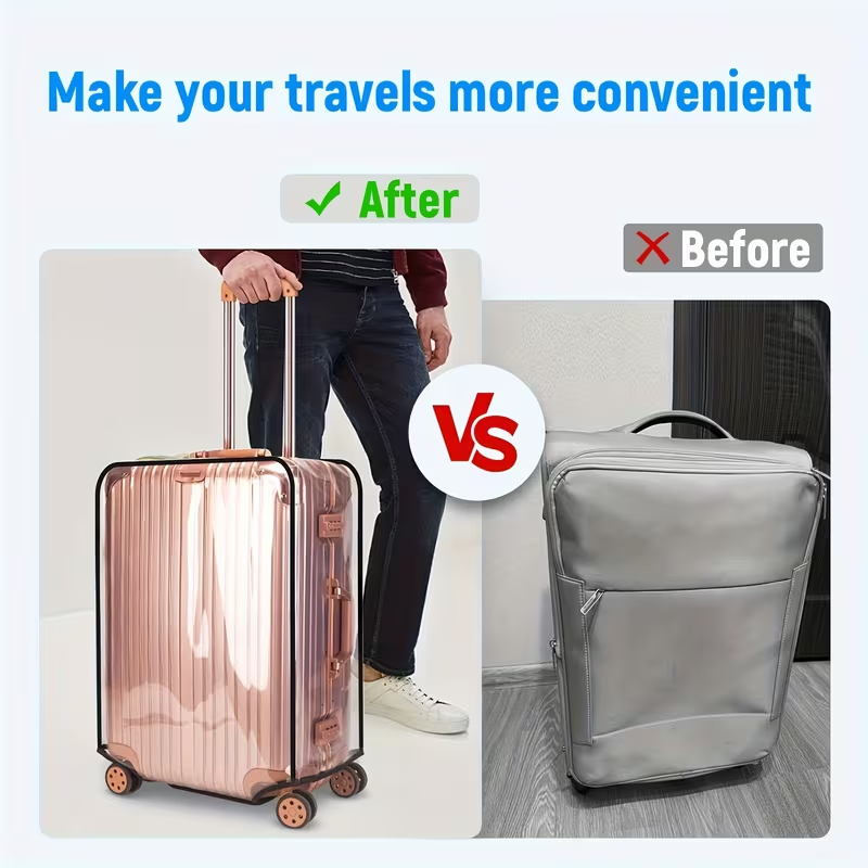 Transparente Gepäckabdeckung – – Luggage Protective Cover Transparent Bewertung und Preis