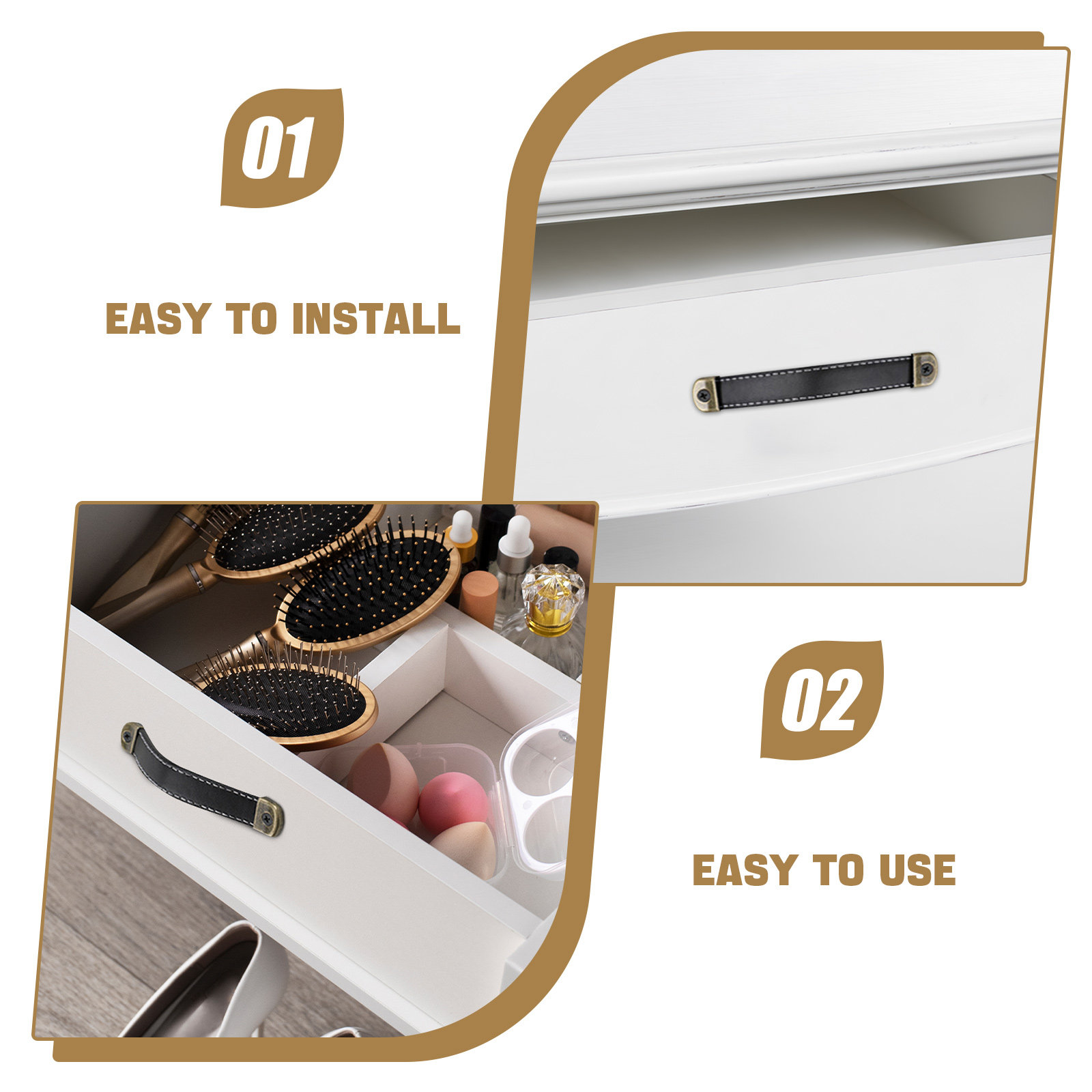 5 Stück Retro-Schubladengriffe – Retro Vintage Trunk Suitcase Bewertung und Preis