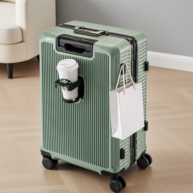 Passwort-Koffer mit Aluminiumr – Aluminum Frame Carry On Luggage Bewertung und Preis