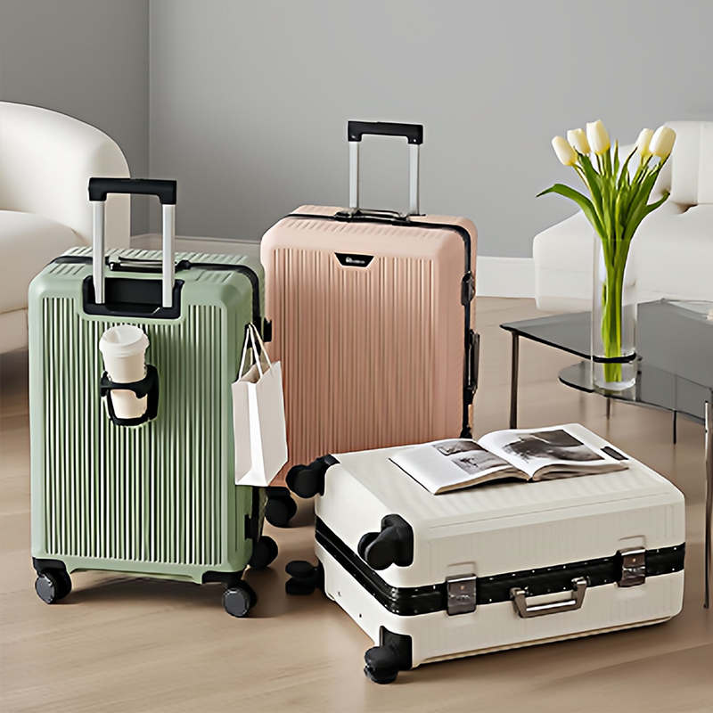 Passwort-Koffer mit Aluminiumr – Aluminum Frame Carry On Luggage Bewertung und Preis