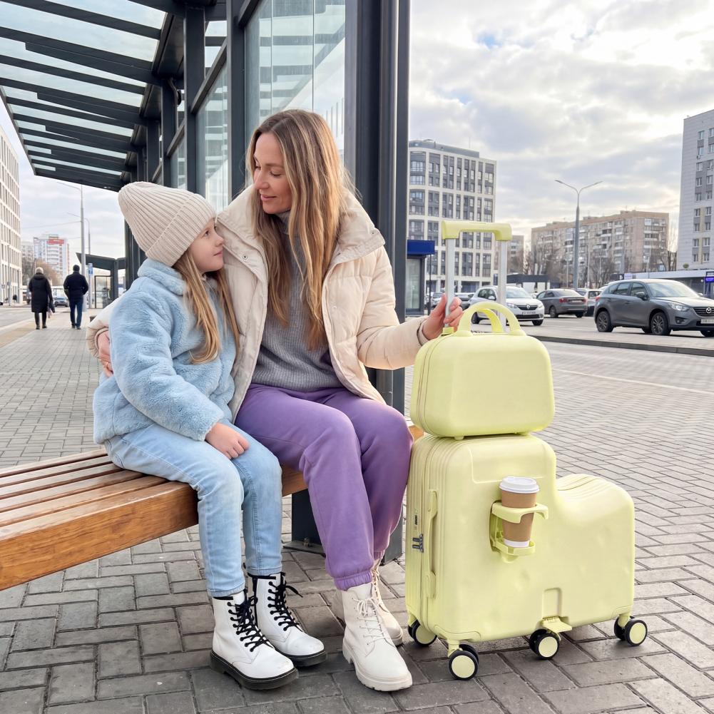 Lustiger Roller, 20 Zoll, Kind – Kids Ride On Suitcase Scooter Bewertung und Preis