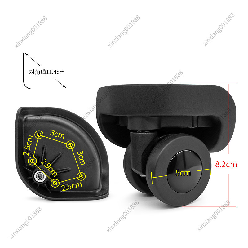Für ShengYuan C20 Geräuscharme – Silent Replacement Luggage Wheels Bewertung und Preis