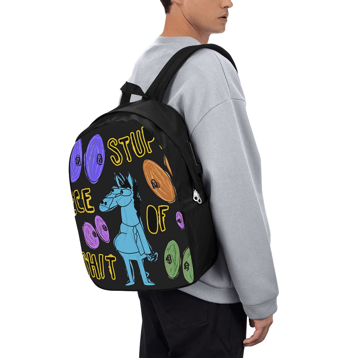 Cartoon Bojack Horseman Stupid – Travel Bags Bewertung und Preis