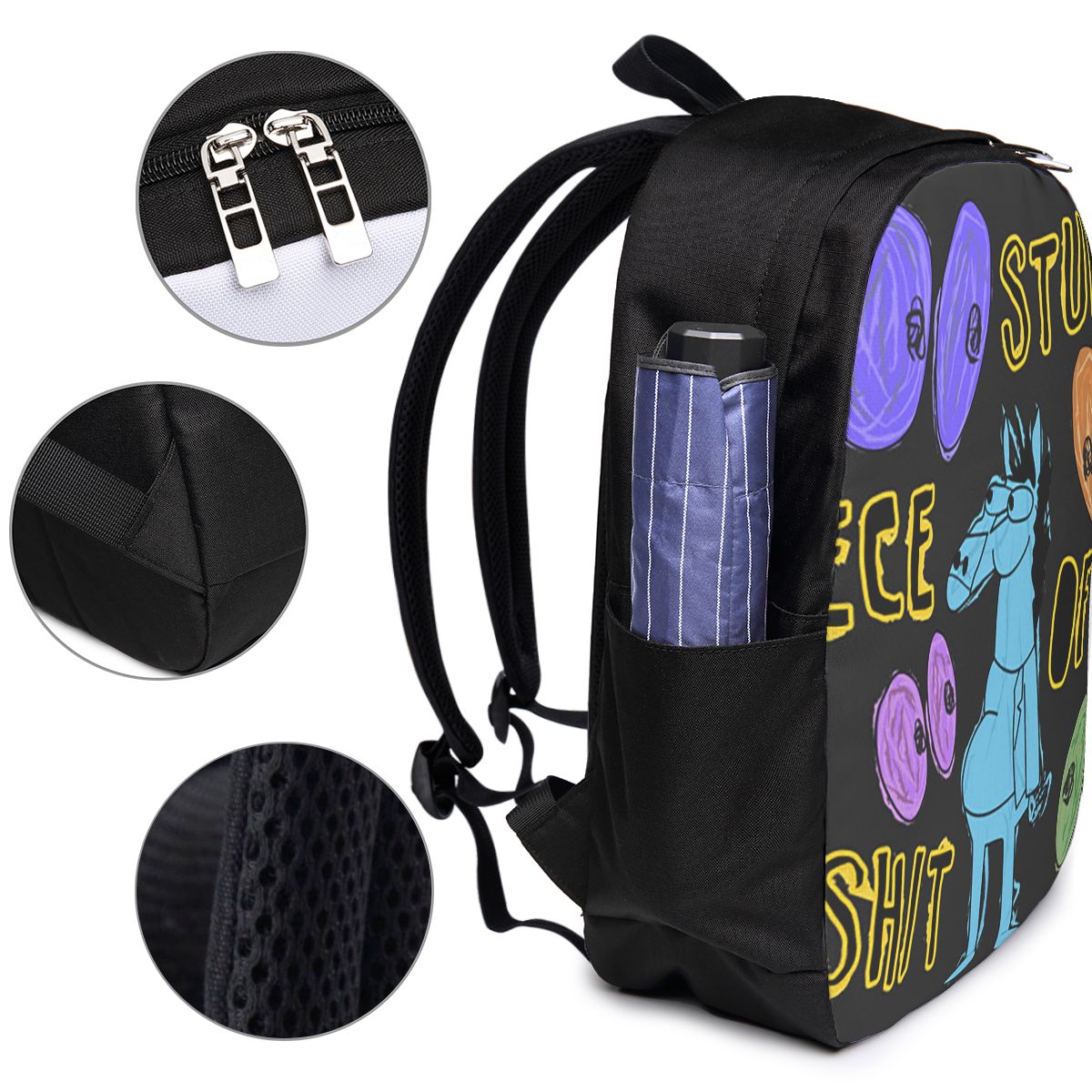 Cartoon Bojack Horseman Stupid – Travel Bags Bewertung und Preis